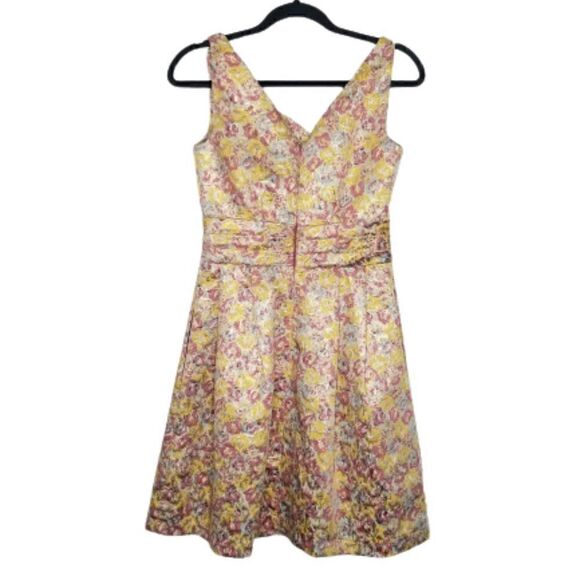 Zac Posen for Target Metallic Floral Brocade Party Dress - Picture 8 of 11